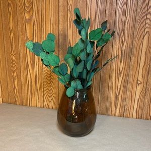 Studio McGee Amber Glass Vase